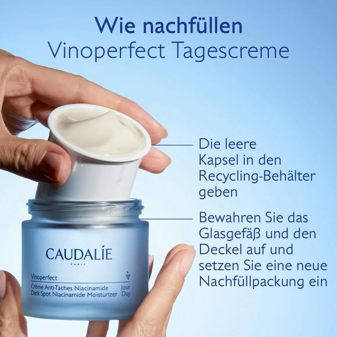 Anti-Pigmentflecken Creme mit Niacinamid & Viniferine