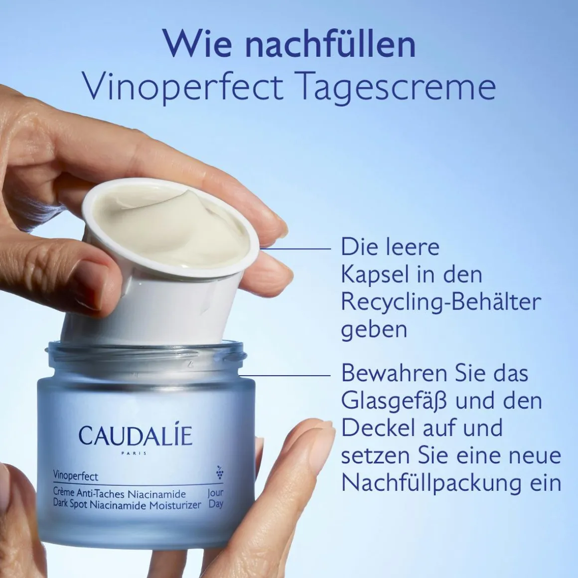 Anti-Pigmentflecken Creme Niacinamid - Nachfüllpackung