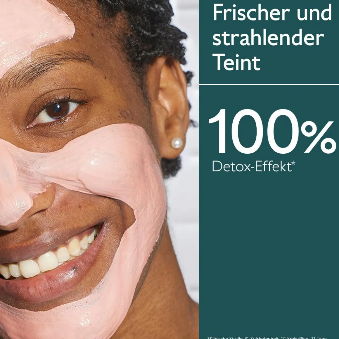 Detox Maske mit Rosa Tonerde