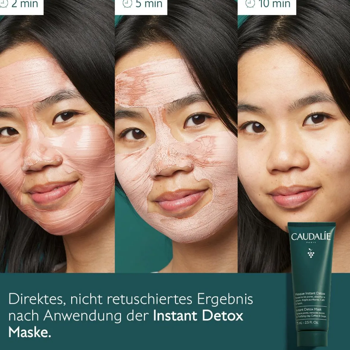 Detox Maske mit Rosa Tonerde
