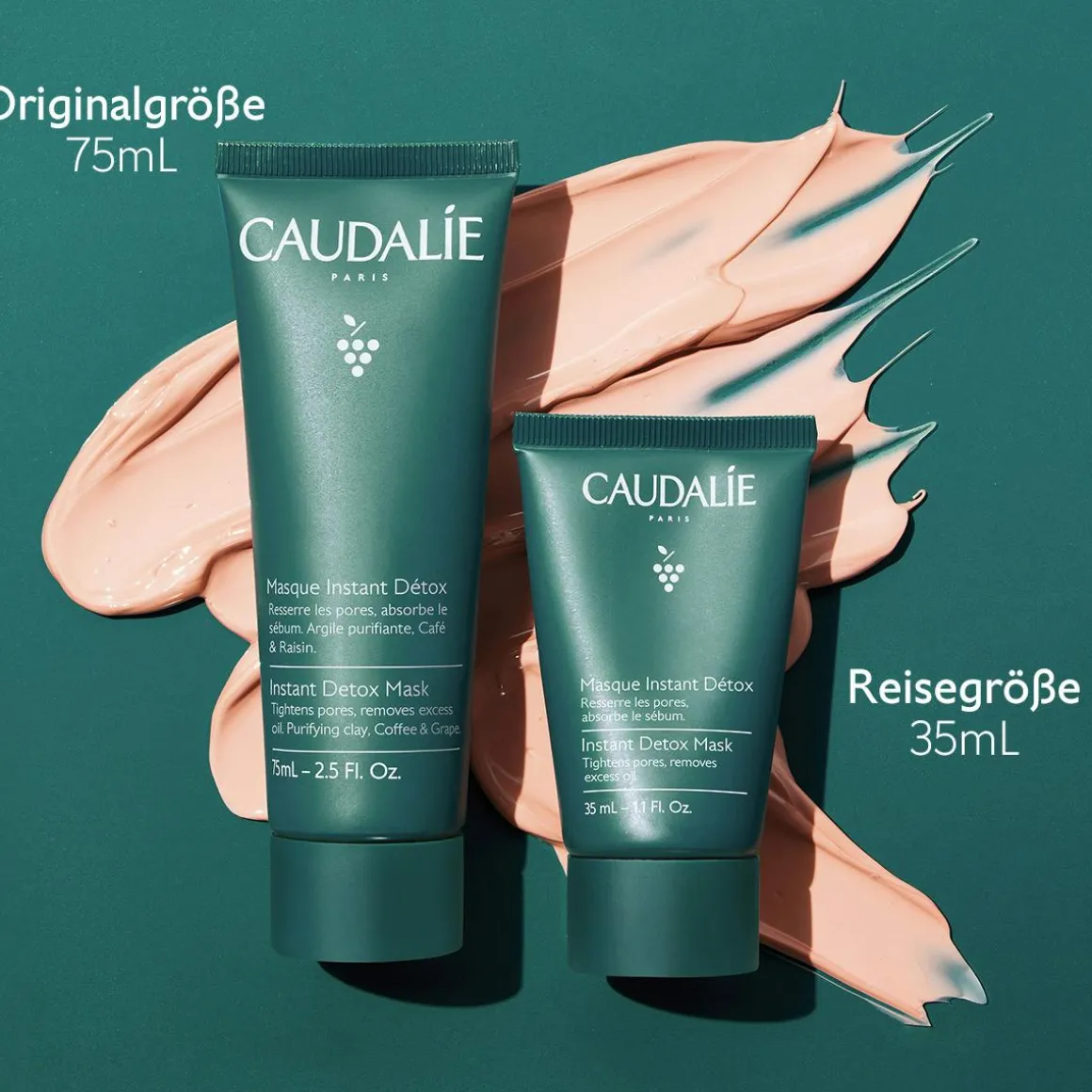Detox Maske mit Rosa Tonerde