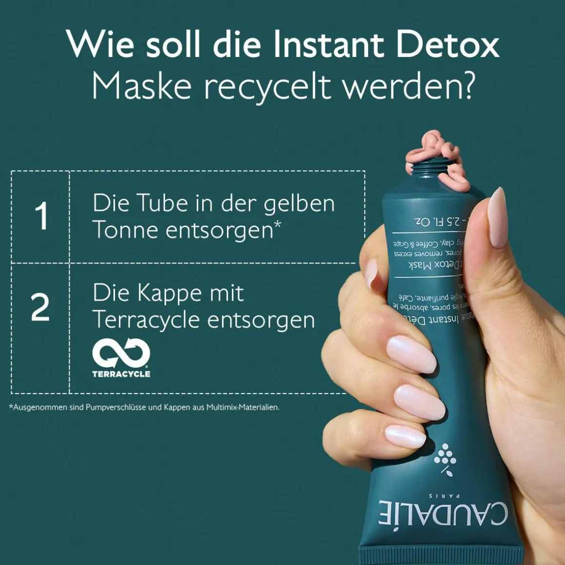 Detox Maske mit Rosa Tonerde