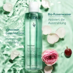 Feuchtigkeitsspendendes Gesichtstonic mit Bio-Rosenhydrolat - 200ml