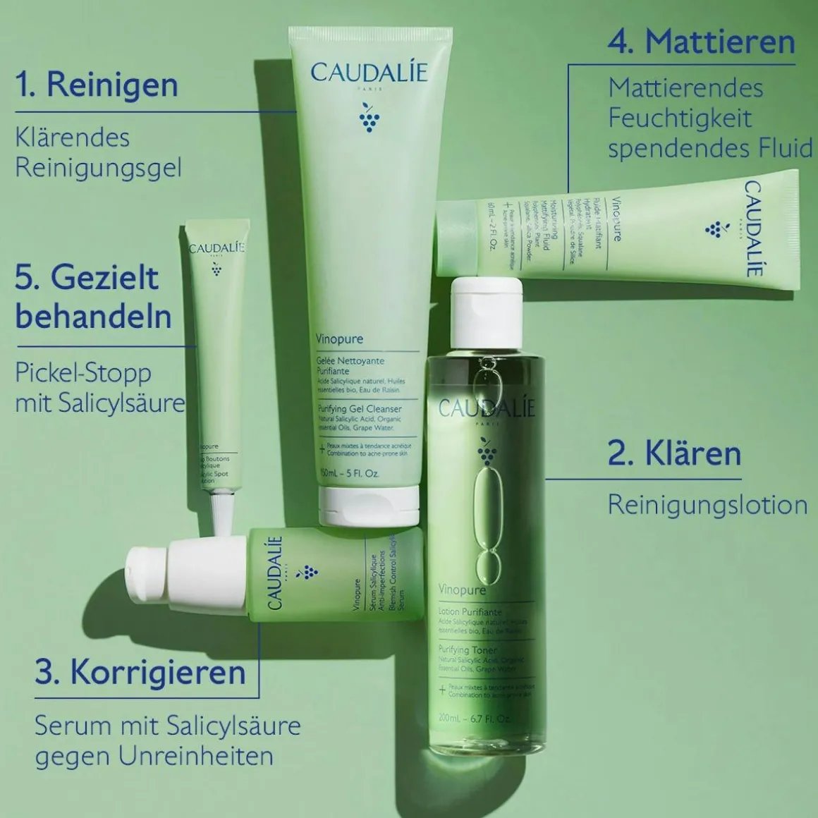 Ganzheitliche Anti-Unreinheiten-Routine