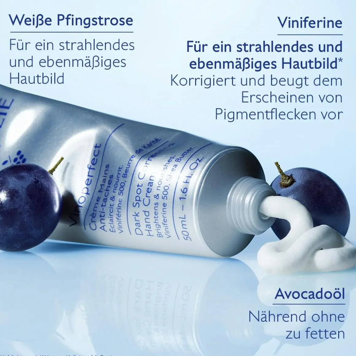 Handcreme gegen Pigmentstörungen