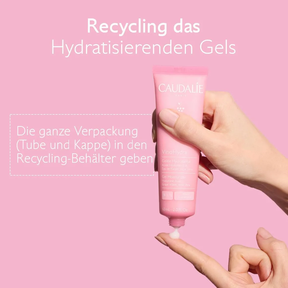 Hydratisierendes Gel mit Hyaluronsäure & Aloe Vera