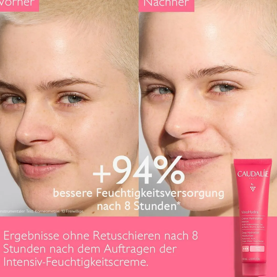 Intensive Feuchtigkeitscreme mit Hyaluronsäure & Bio-Sheabutter
