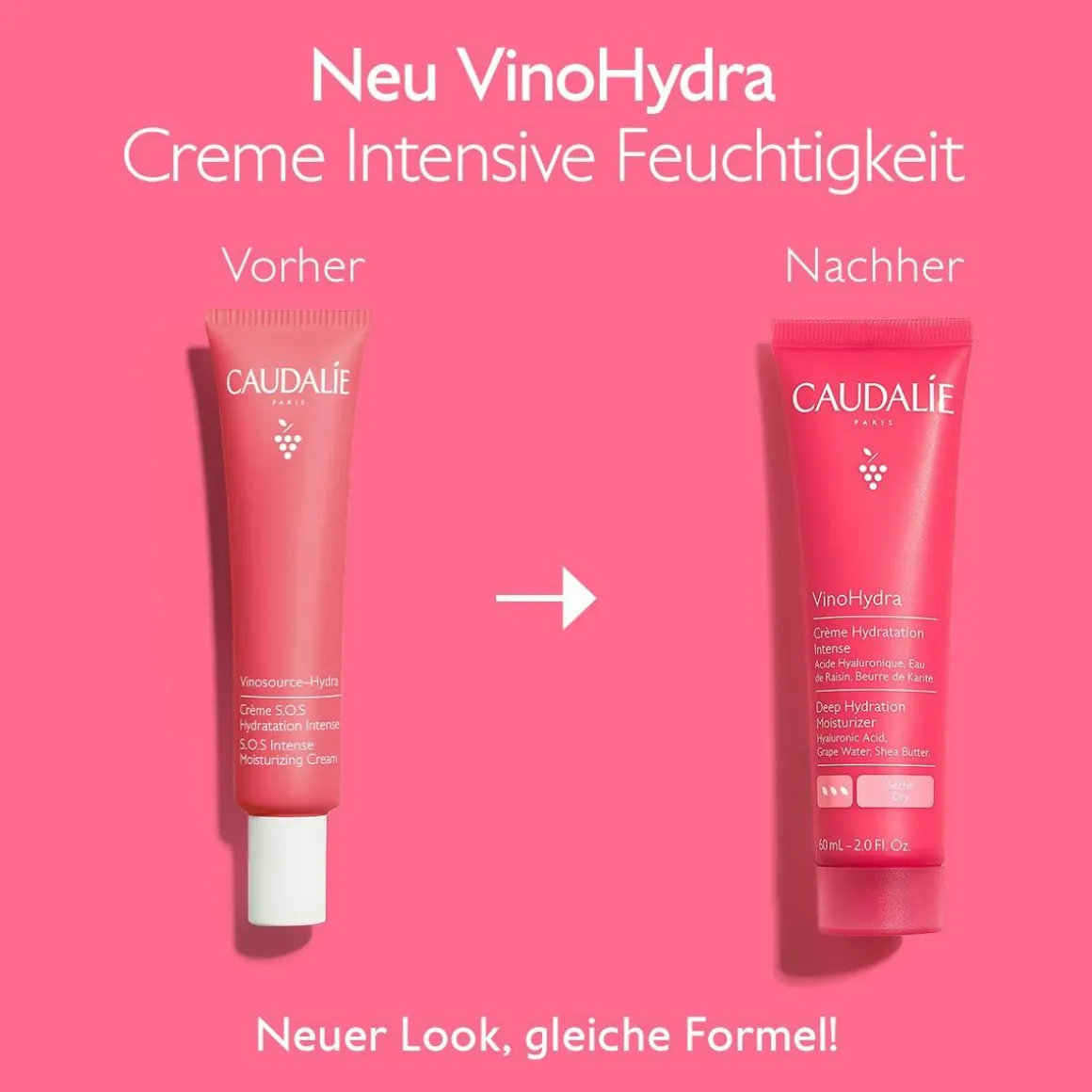 Intensive Feuchtigkeitscreme mit Hyaluronsäure & Bio-Sheabutter