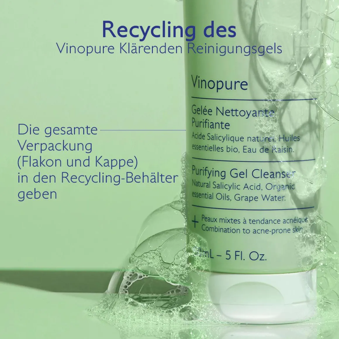 Klärendes Reinigungsgel mit Salicylsäure - 150mL