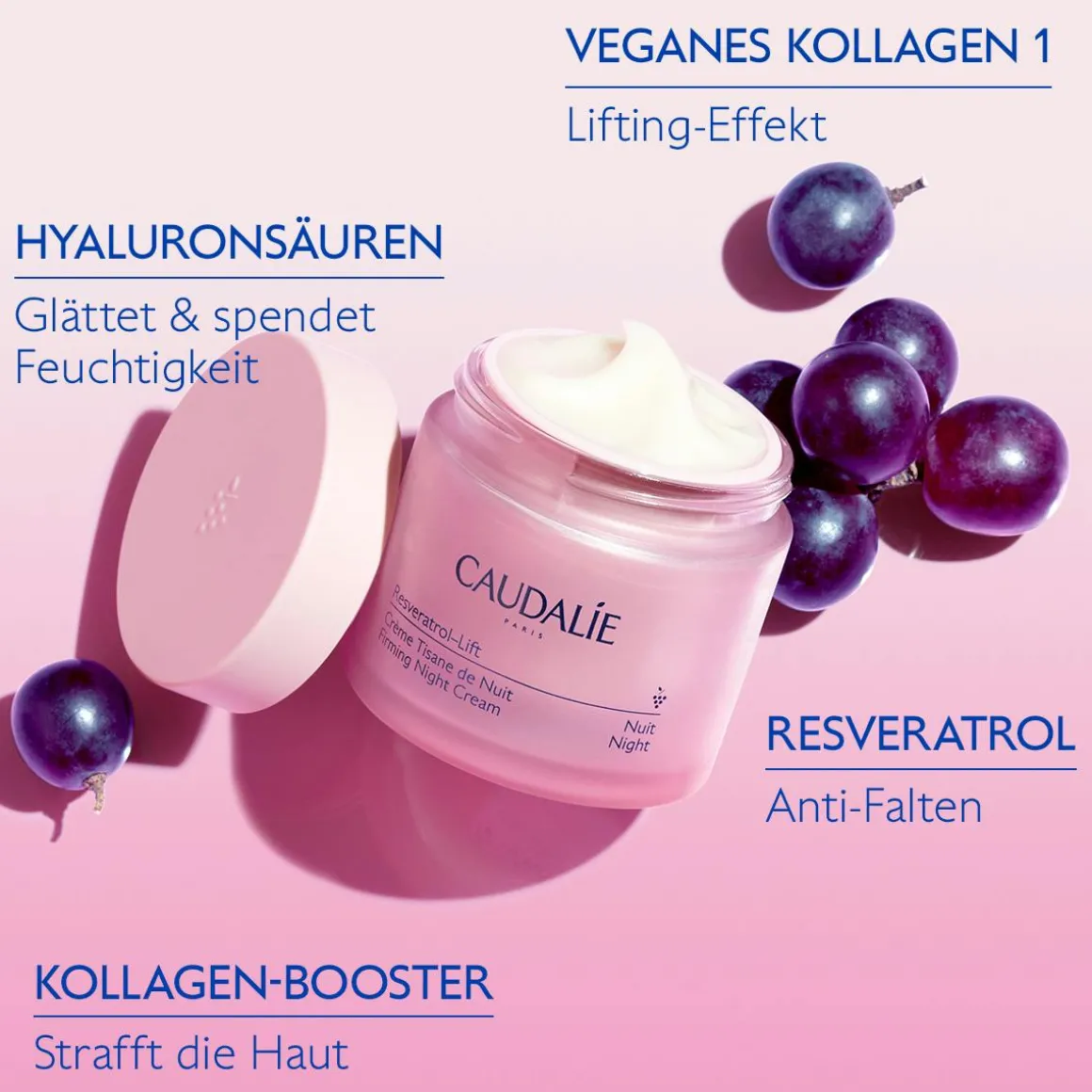 Kräuter-Nachtcreme mit Resveratrol, Alternative zu Retinol