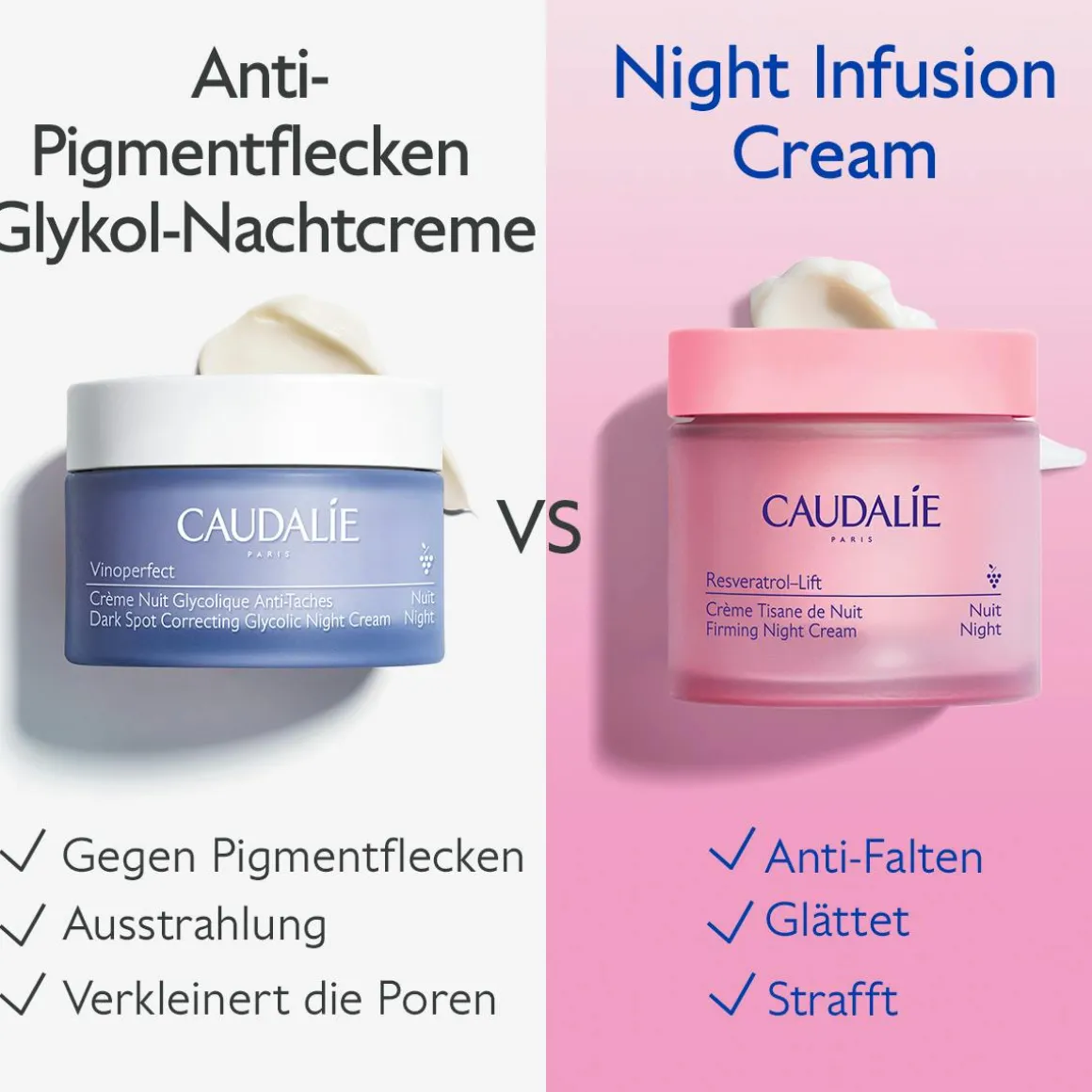 Kräuter-Nachtcreme mit Resveratrol, Alternative zu Retinol