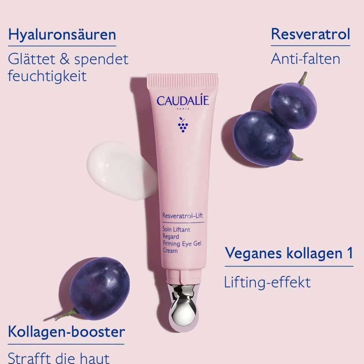 Lifting Augenpflege mit Resveratrol, Alternative zu Retinol