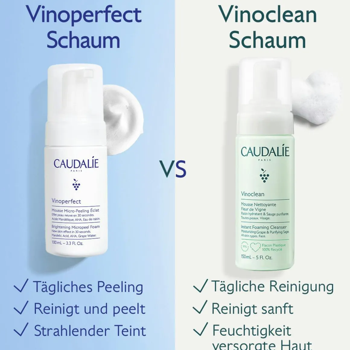 Mikro-Peeling Schaum Ausstrahlung mit Mandelsäure (AHA) - 50mL