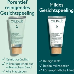 Mildes Gesichtspeeling mit Jojoba-Mikrokügelchen