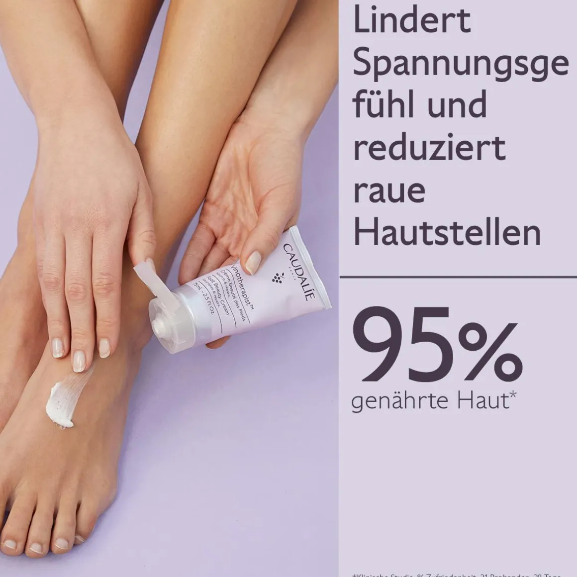 Pflegecreme für schöne Füße mit Bio-Sheabutter