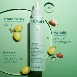 Reinigendes Pflegeöl mit Mandelöl + Rizinusöl - 75ml