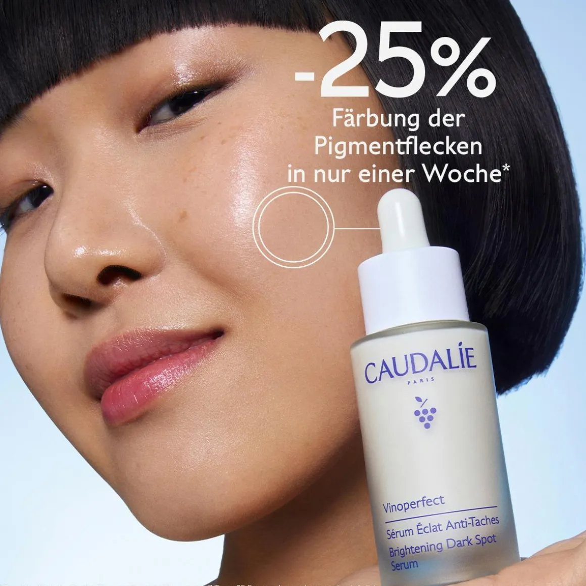 Serum für mehr Ausstrahlung und gegen Pigmentflecken mit Viniferine, Alternative zu Vitamin C - 30ml