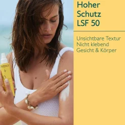 Unsichtbares Sonnenspray Hoher Schutz LSF 50