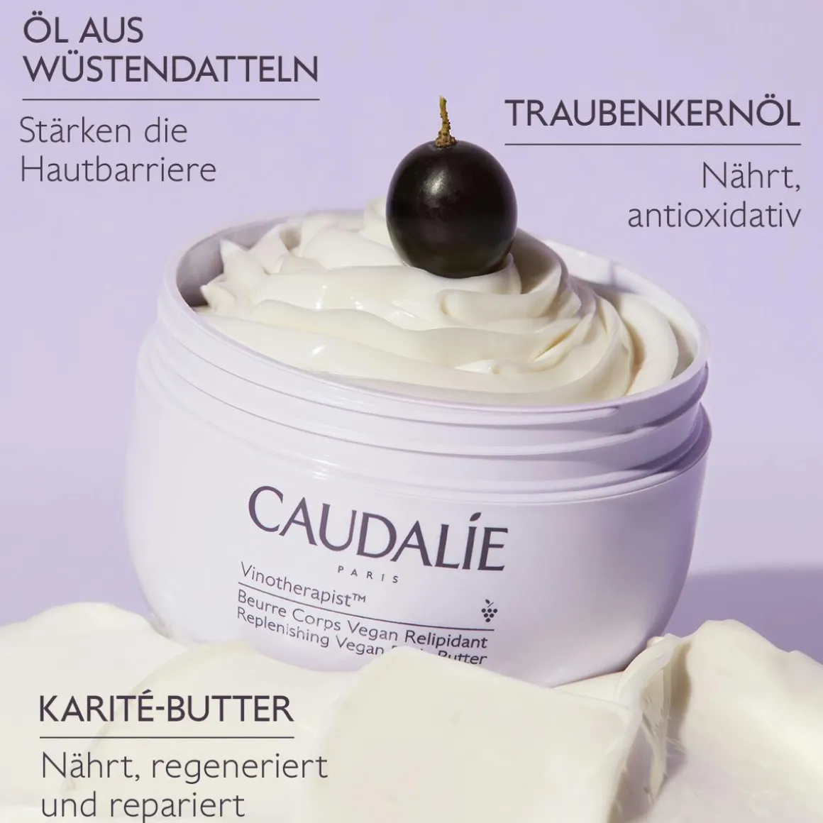 Vegane Rückfettende Body Butter mit Bio-Sheabutter